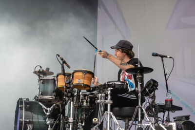 Alt J @ Rock Am Ring 2018, foto 18, foto's door Edwin Houdevelt - FrontView Magazine