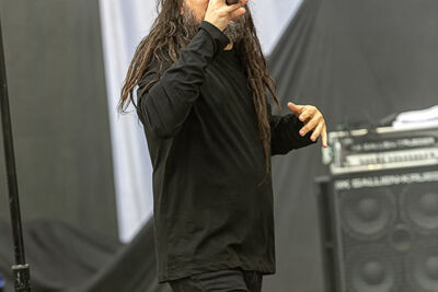 Jonathan Davis @ Rock Am Ring 2018, foto 3, foto's door Edwin Houdevelt - FrontView Magazine