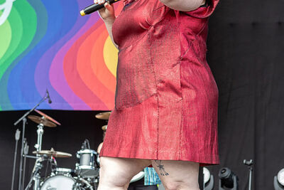 Beth Ditto @ Rock Am Ring 2018, picture 6, photographed by Edwin Houdevelt - FrontView Magazine
