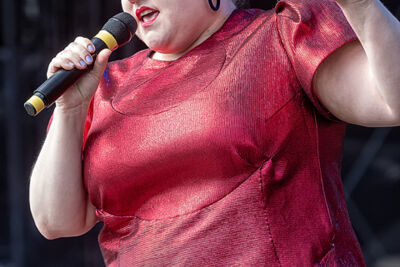 Beth Ditto @ Rock Am Ring 2018, picture 12, photographed by Edwin Houdevelt - FrontView Magazine