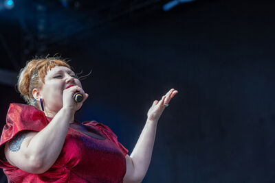 Beth Ditto @ Rock Am Ring 2018, picture 16, photographed by Edwin Houdevelt - FrontView Magazine