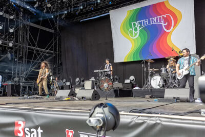 Beth Ditto @ Rock Am Ring 2018, picture 17, photographed by Edwin Houdevelt - FrontView Magazine