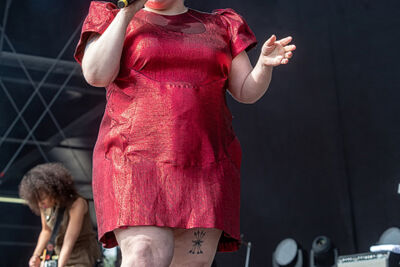 Beth Ditto @ Rock Am Ring 2018, picture 21, photographed by Edwin Houdevelt - FrontView Magazine