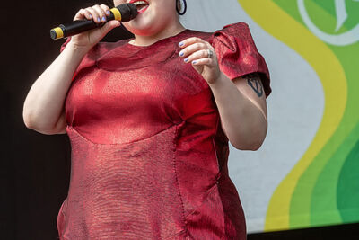 Beth Ditto @ Rock Am Ring 2018, picture 25, photographed by Edwin Houdevelt - FrontView Magazine