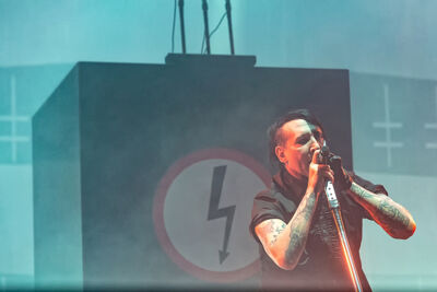 Marilyn Manson @ Rock Am Ring 2018, foto 18, foto's door Edwin Houdevelt - FrontView Magazine