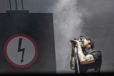 Marilyn Manson @ Rock Am Ring 2018, foto 23, foto's door Edwin Houdevelt - FrontView Magazine