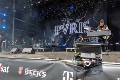 Pvris @ Rock Am Ring 2018, picture 5, photographed by Edwin Houdevelt - FrontView Magazine