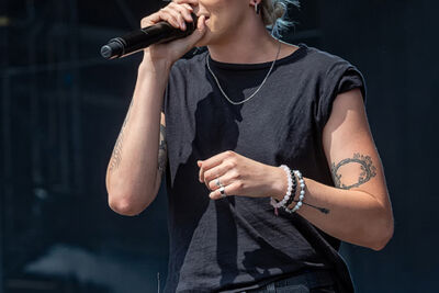 Pvris @ Rock Am Ring 2018, picture 11, photographed by Edwin Houdevelt - FrontView Magazine