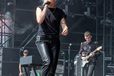 Pvris @ Rock Am Ring 2018, picture 15, photographed by Edwin Houdevelt - FrontView Magazine