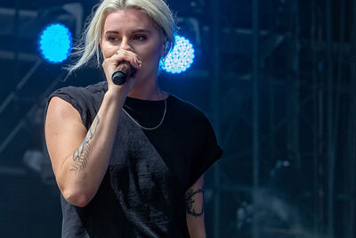 Pvris @ Rock Am Ring 2018, picture 16, photographed by Edwin Houdevelt - FrontView Magazine