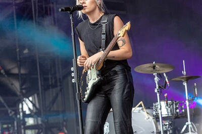 Pvris @ Rock Am Ring 2018, picture 22, photographed by Edwin Houdevelt - FrontView Magazine