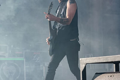 Rise Against @ Rock Am Ring 2018, foto 6, foto's door Edwin Houdevelt - FrontView Magazine