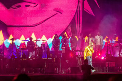 Gorillaz @ Rock Am Ring 2018, picture 2, photographed by Edwin Houdevelt - FrontView Magazine