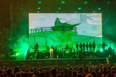 Gorillaz @ Rock Am Ring 2018, picture 20, photographed by Edwin Houdevelt - FrontView Magazine