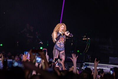 Shakira- El Dorado World Tour @ sportpaleis Antwerpen, picture 8, photographed by dirk janssens - FrontView Magazine