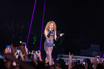 Shakira- El Dorado World Tour @ sportpaleis Antwerpen, picture 10, photographed by dirk janssens - FrontView Magazine