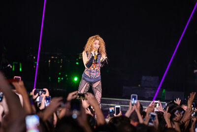 Shakira- El Dorado World Tour @ sportpaleis Antwerpen, picture 11, photographed by dirk janssens - FrontView Magazine