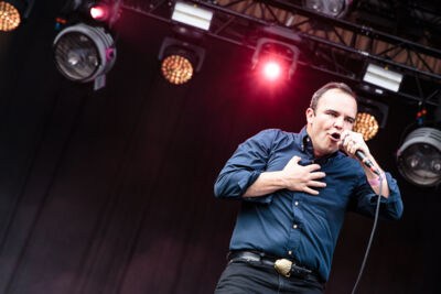 Future Islands @ Best Kept Secret 2018, picture 1, photographed by Dorien Goetschalckx - FrontView Magazine