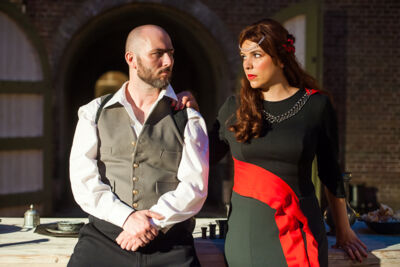 Première MacBeth @ Fort VIII Hoboken, picture 52, photographed by Goele Bormans - FrontView Magazine