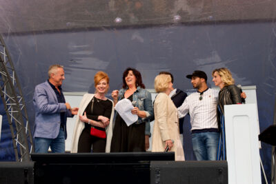 Thuis-finale op groot scherm @ Antwerpen, foto 19, foto's door Bart Baevegems - FrontView Magazine