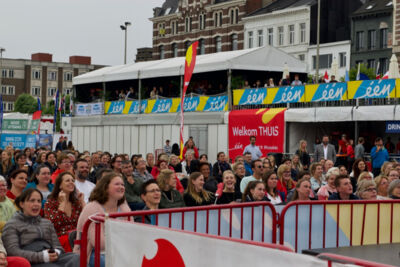 Thuis-finale op groot scherm @ Antwerpen, foto 45, foto's door Bart Baevegems - FrontView Magazine