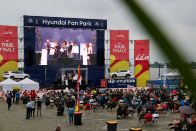 Thuis-finale op groot scherm @ Antwerpen, foto 46, foto's door Bart Baevegems - FrontView Magazine