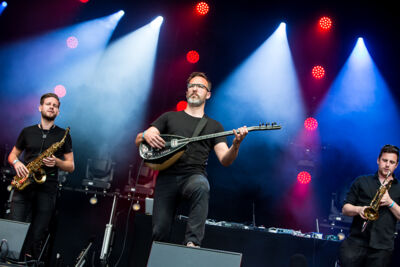 Merdan Taplak Orkestar @ Kanaalfeesten, picture 13, photographed by Marc Verdonck - FrontView Magazine