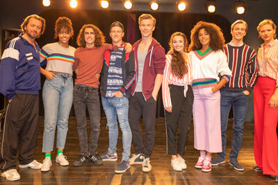 Setbezoek Campus12 @ Studio100, foto 13, foto's door dirk janssens - FrontView Magazine