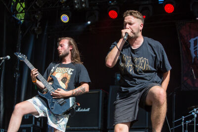 Malevolence @ Antwerp Metal Fest 2018, picture 3, photographed by Marc Verdonck - FrontView Magazine