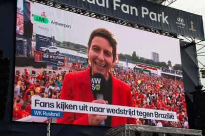 Sfeerbeelden Brazilië-Belgie @ Huyndai Fan Park Antwerpen, picture 2, photographed by Marc Verdonck - FrontView Magazine