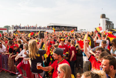 Sfeerbeelden Brazilië-Belgie @ Huyndai Fan Park Antwerpen, picture 6, photographed by Marc Verdonck - FrontView Magazine