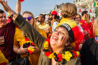 Sfeerbeelden Brazilië-Belgie @ Huyndai Fan Park Antwerpen, picture 7, photographed by Marc Verdonck - FrontView Magazine