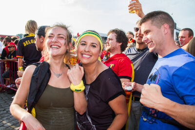 Sfeerbeelden Brazilië-Belgie @ Huyndai Fan Park Antwerpen, picture 11, photographed by Marc Verdonck - FrontView Magazine