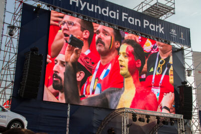 Sfeerbeelden Brazilië-Belgie @ Huyndai Fan Park Antwerpen, picture 12, photographed by Marc Verdonck - FrontView Magazine