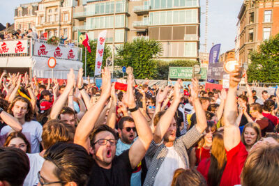 Sfeerbeelden Brazilië-Belgie @ Huyndai Fan Park Antwerpen, picture 26, photographed by Marc Verdonck - FrontView Magazine