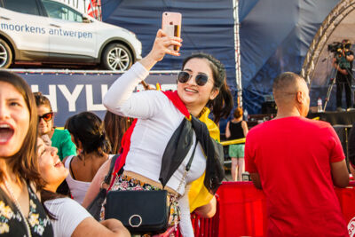 Sfeerbeelden Brazilië-Belgie @ Huyndai Fan Park Antwerpen, picture 27, photographed by Marc Verdonck - FrontView Magazine