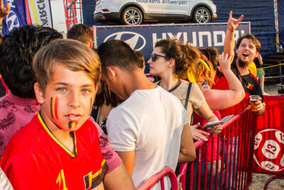 Sfeerbeelden Brazilië-Belgie @ Huyndai Fan Park Antwerpen, picture 30, photographed by Marc Verdonck - FrontView Magazine