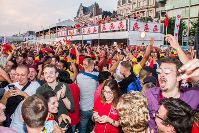 Sfeerbeelden Brazilië-Belgie @ Huyndai Fan Park Antwerpen, picture 41, photographed by Marc Verdonck - FrontView Magazine
