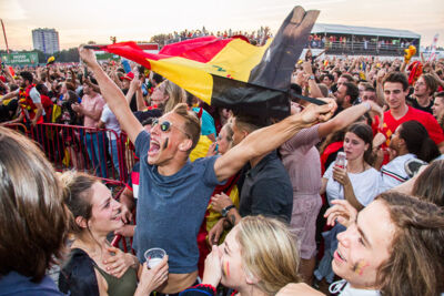 Sfeerbeelden Brazilië-Belgie @ Huyndai Fan Park Antwerpen, picture 49, photographed by Marc Verdonck - FrontView Magazine
