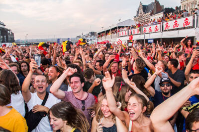 Sfeerbeelden Brazilië-Belgie @ Huyndai Fan Park Antwerpen, picture 53, photographed by Marc Verdonck - FrontView Magazine