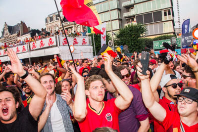 Sfeerbeelden Brazilië-Belgie @ Huyndai Fan Park Antwerpen, picture 59, photographed by Marc Verdonck - FrontView Magazine