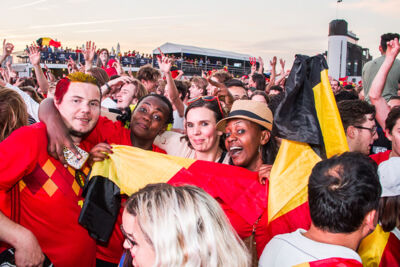 Sfeerbeelden Brazilië-Belgie @ Huyndai Fan Park Antwerpen, picture 70, photographed by Marc Verdonck - FrontView Magazine