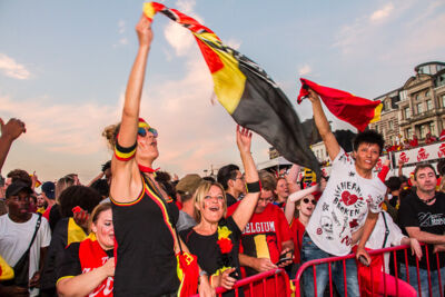 Sfeerbeelden Brazilië-Belgie @ Huyndai Fan Park Antwerpen, picture 72, photographed by Marc Verdonck - FrontView Magazine