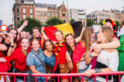 Sfeerbeelden Brazilië-Belgie @ Huyndai Fan Park Antwerpen, picture 75, photographed by Marc Verdonck - FrontView Magazine