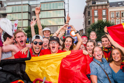 Sfeerbeelden Brazilië-Belgie @ Huyndai Fan Park Antwerpen, picture 76, photographed by Marc Verdonck - FrontView Magazine