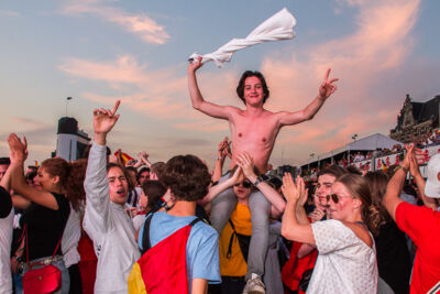 Sfeerbeelden Brazilië-Belgie @ Huyndai Fan Park Antwerpen, picture 78, photographed by Marc Verdonck - FrontView Magazine