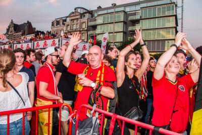 Sfeerbeelden Brazilië-Belgie @ Huyndai Fan Park Antwerpen, picture 79, photographed by Marc Verdonck - FrontView Magazine