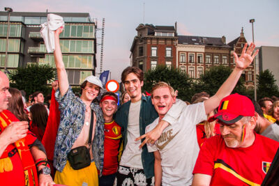 Sfeerbeelden Brazilië-Belgie @ Huyndai Fan Park Antwerpen, picture 86, photographed by Marc Verdonck - FrontView Magazine