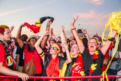 Sfeerbeelden Brazilië-Belgie @ Huyndai Fan Park Antwerpen, picture 88, photographed by Marc Verdonck - FrontView Magazine