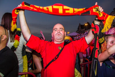 Sfeerbeelden Brazilië-Belgie @ Huyndai Fan Park Antwerpen, picture 96, photographed by Marc Verdonck - FrontView Magazine
